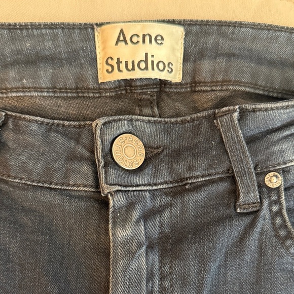 Acne Studios Midnight Blue Skinny Jeans - Picture 3 of 9
